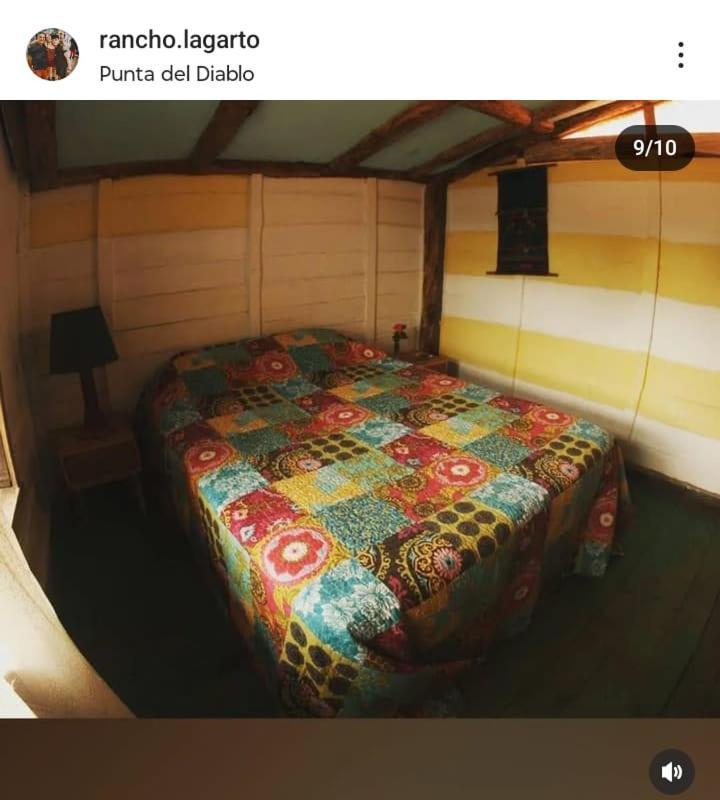 Bed and Breakfast Rancho Lagarto Punta del Diablo Exterior foto